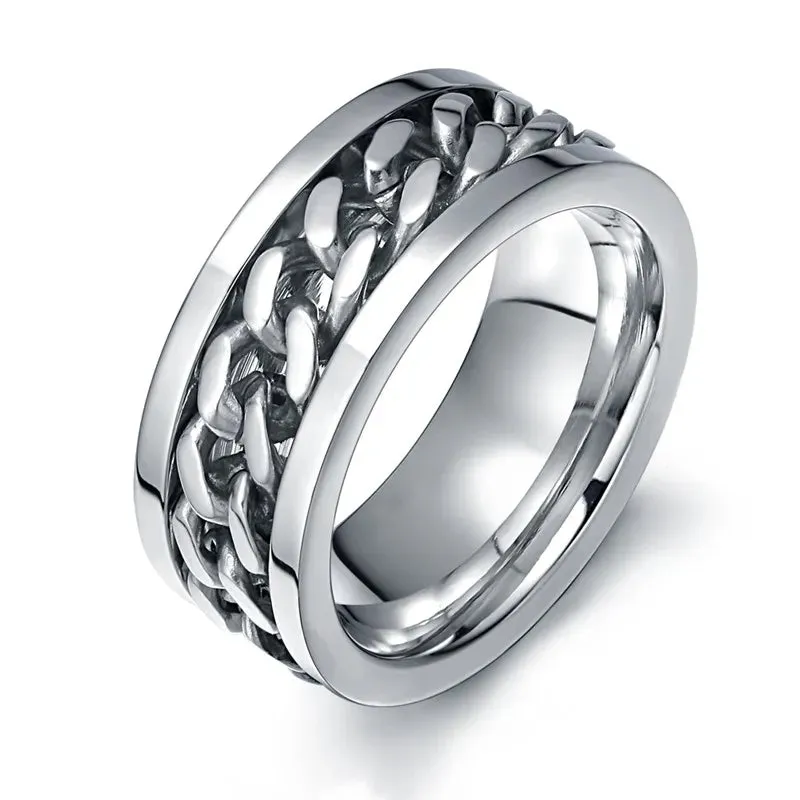 Stainless Steel Spinner Chain Ring