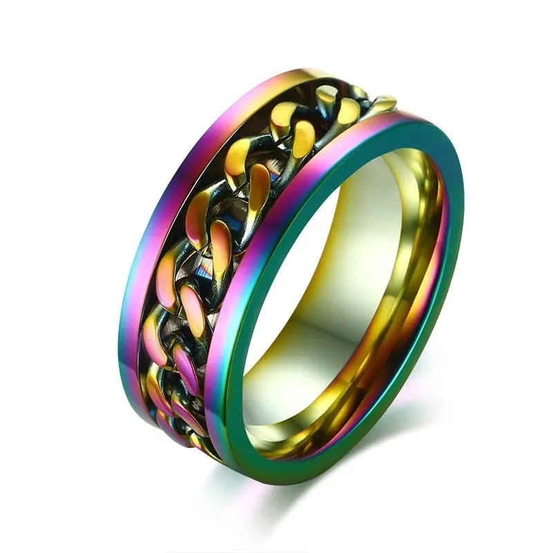 Stainless Steel Spinner Chain Ring