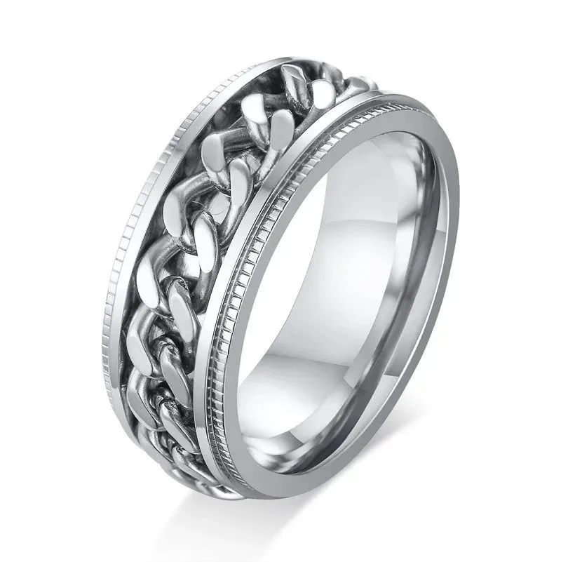 Stainless Steel Spinner Chain Ring