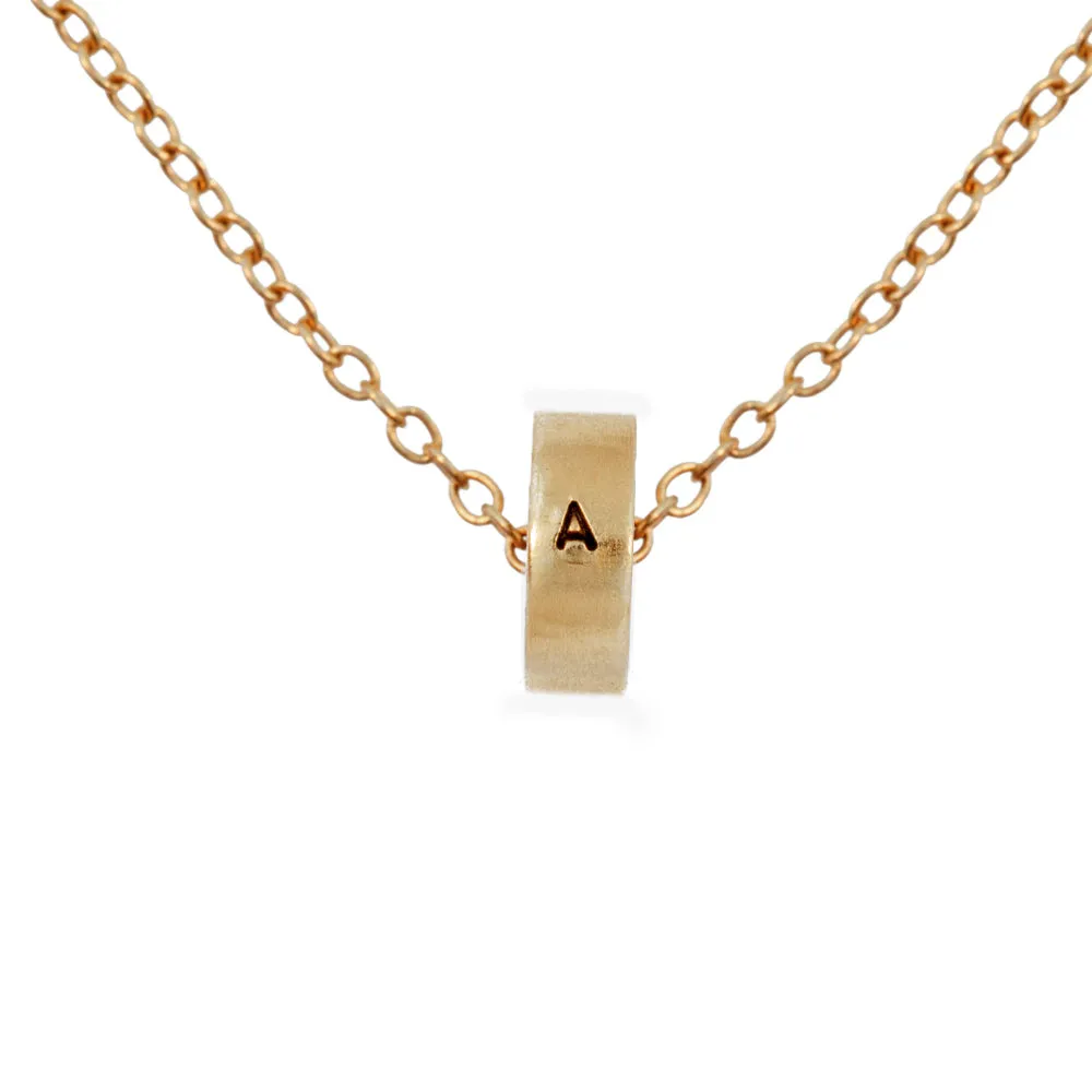 Stone Ring Necklace