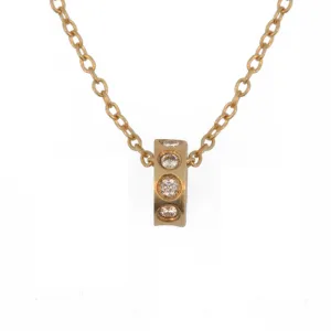Stone Ring Necklace