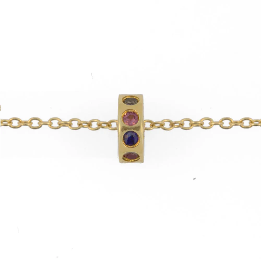 Stone Ring Necklace