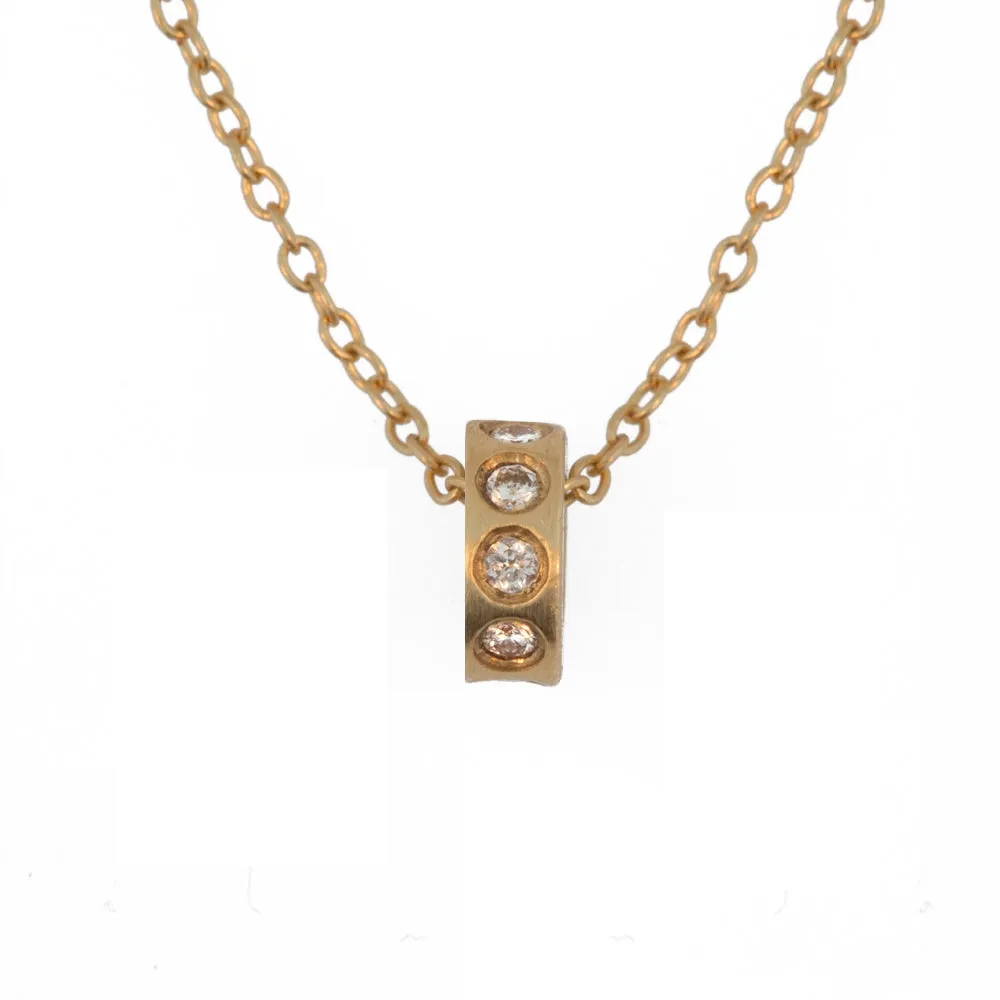 Stone Ring Necklace