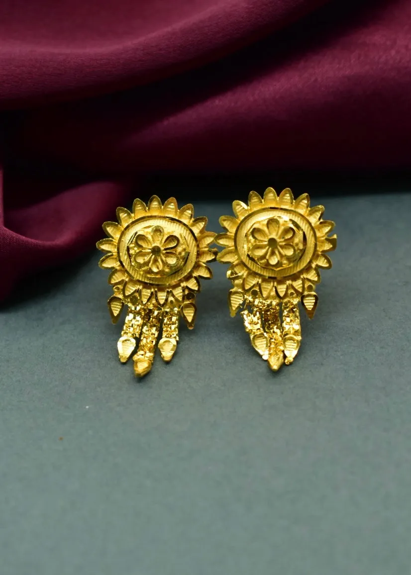 STYLISH GOLD PLATED EARRINGS
