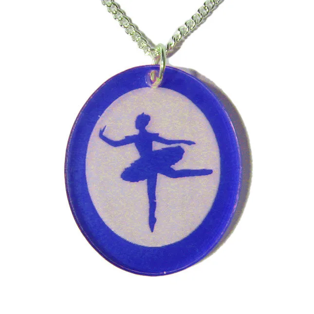 Sugar Plum Fairy Silhouette Pendants