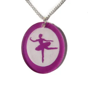 Sugar Plum Fairy Silhouette Pendants