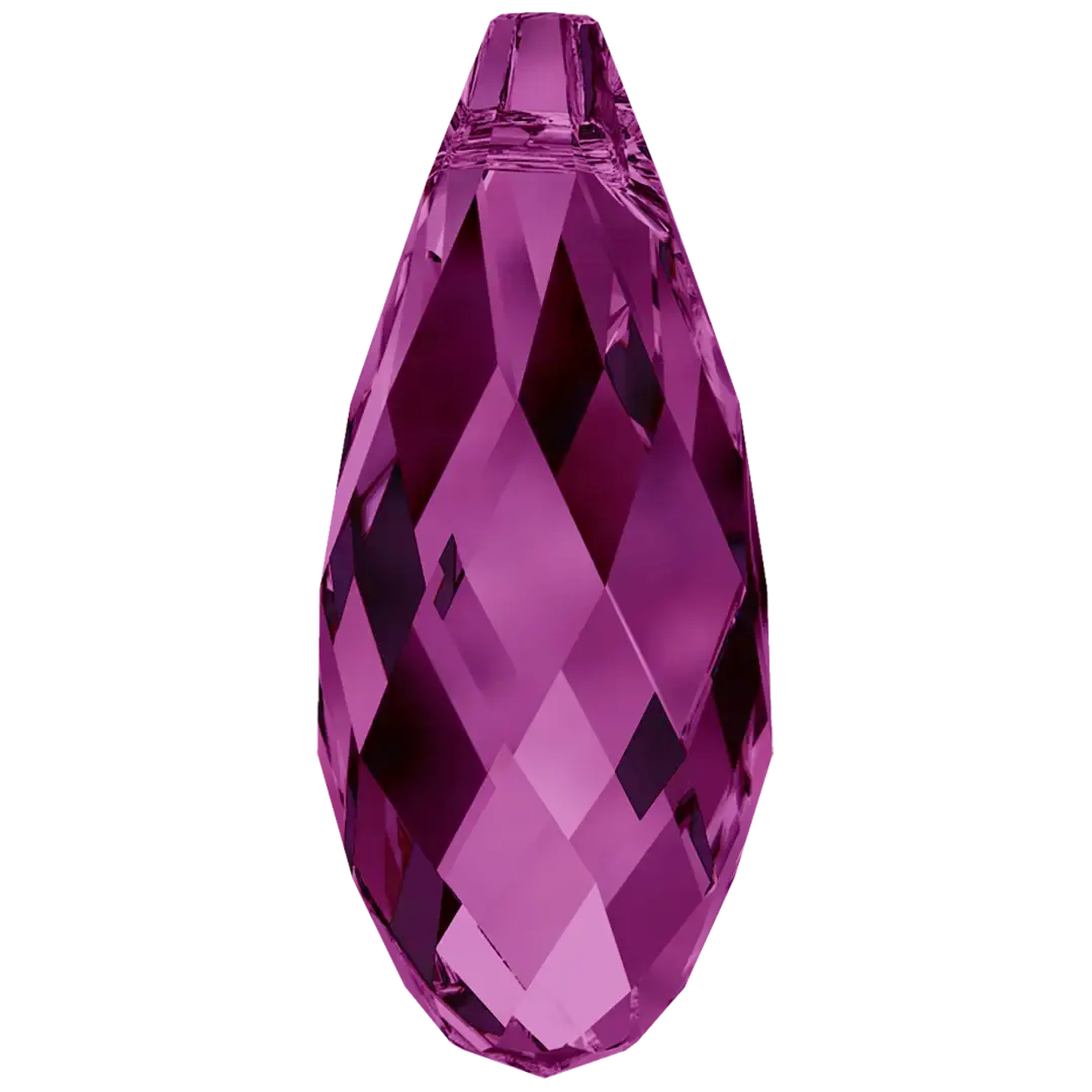 Swarovski Pendants Briolette (6010) Amethyst