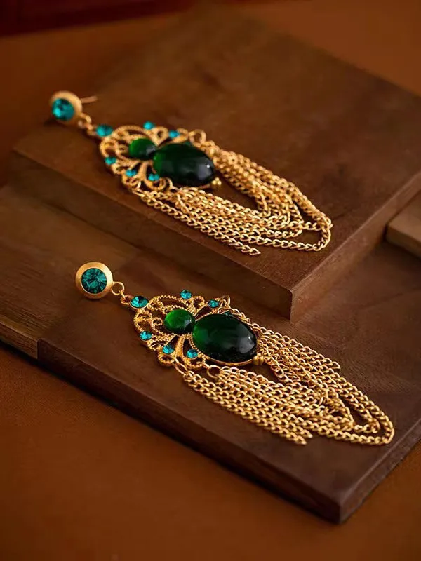 Tasseled Drop Earrings