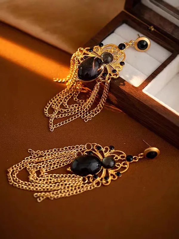 Tasseled Drop Earrings