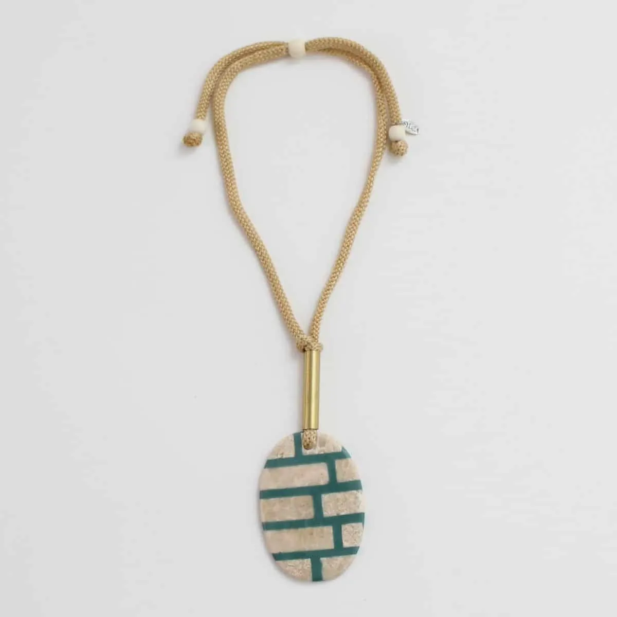 Teal Brick Lucia Necklace