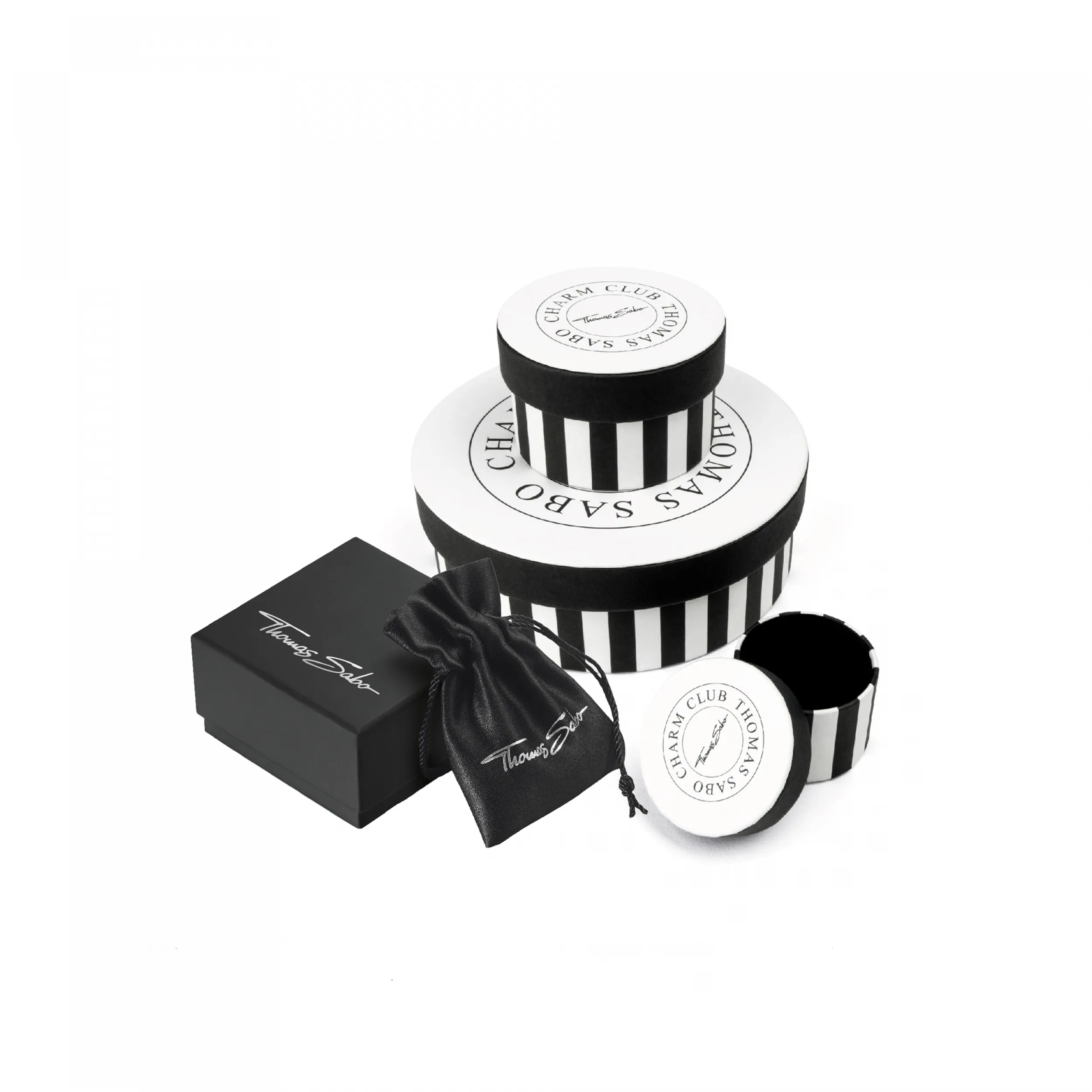 Thomas Sabo Silver Classic Pave Earrings