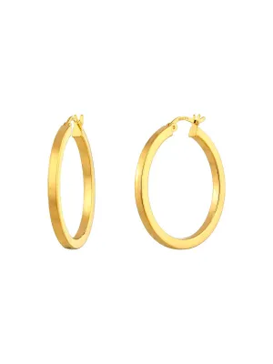 Timeless Large Hoop Earrings