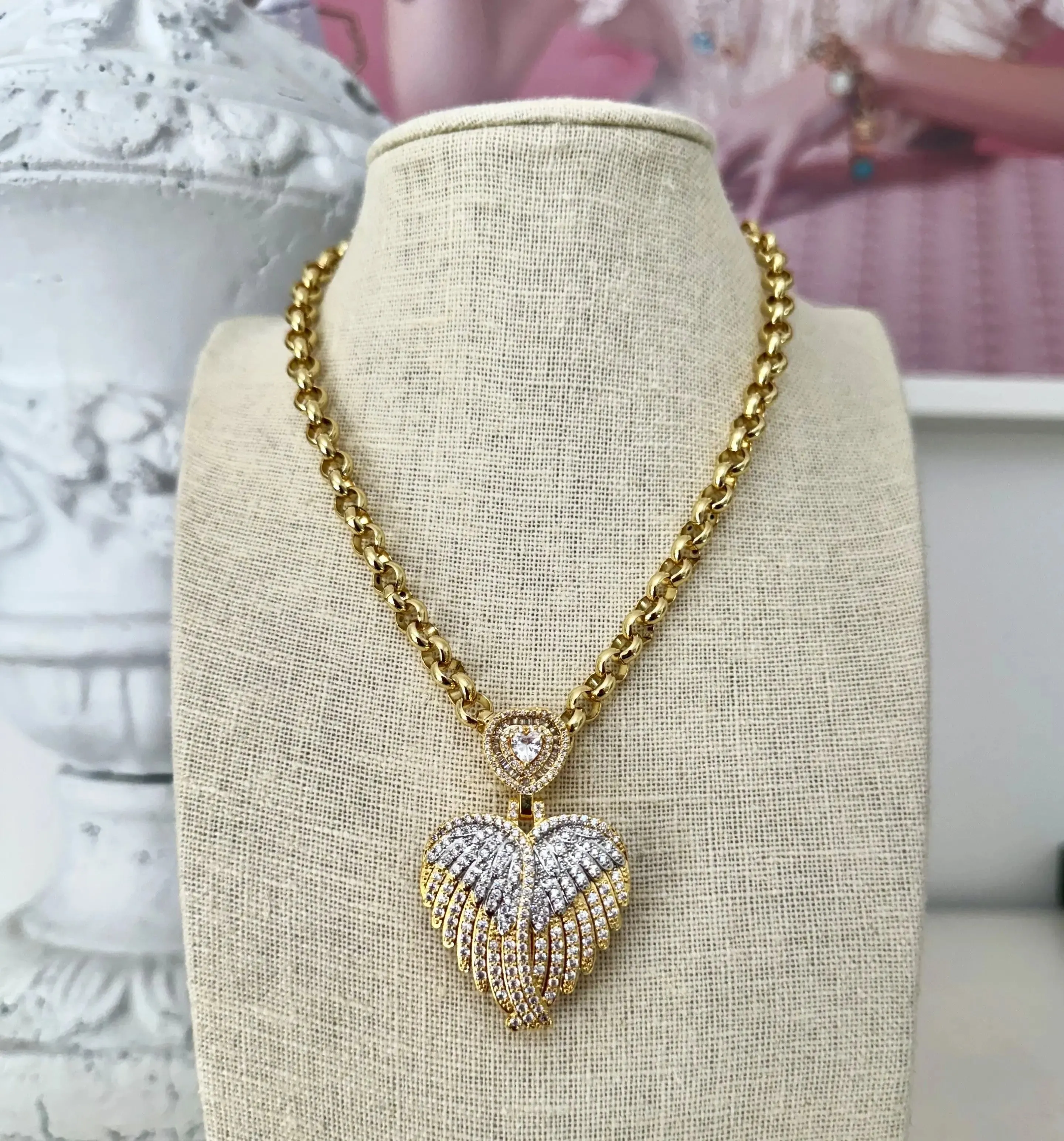 Toaromina Heart Necklace - Gold