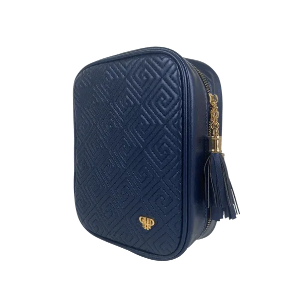 Trinity Jewelry Case - Greek Navy