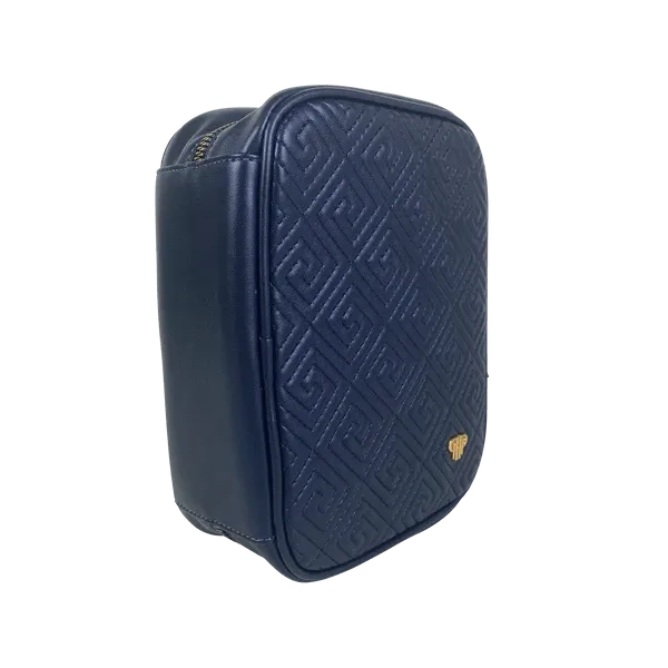 Trinity Jewelry Case - Greek Navy