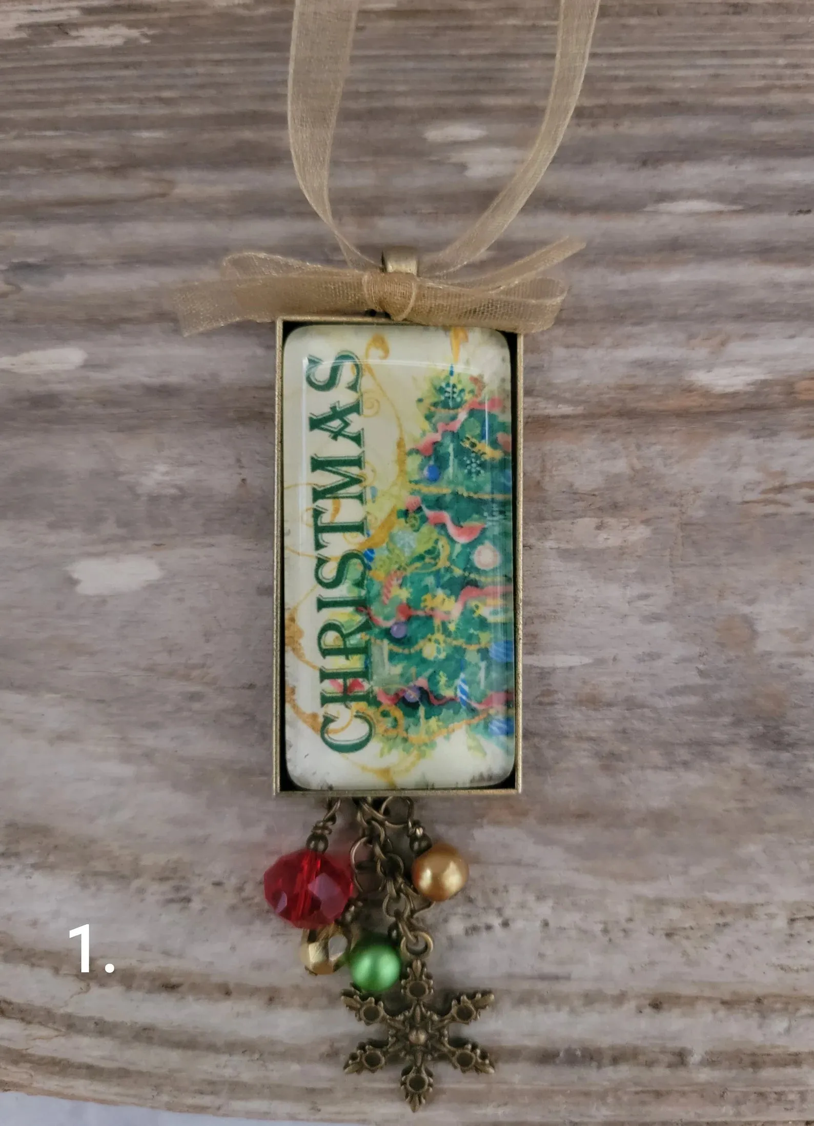 Unique Holiday Christmas Ornaments Love Peace
