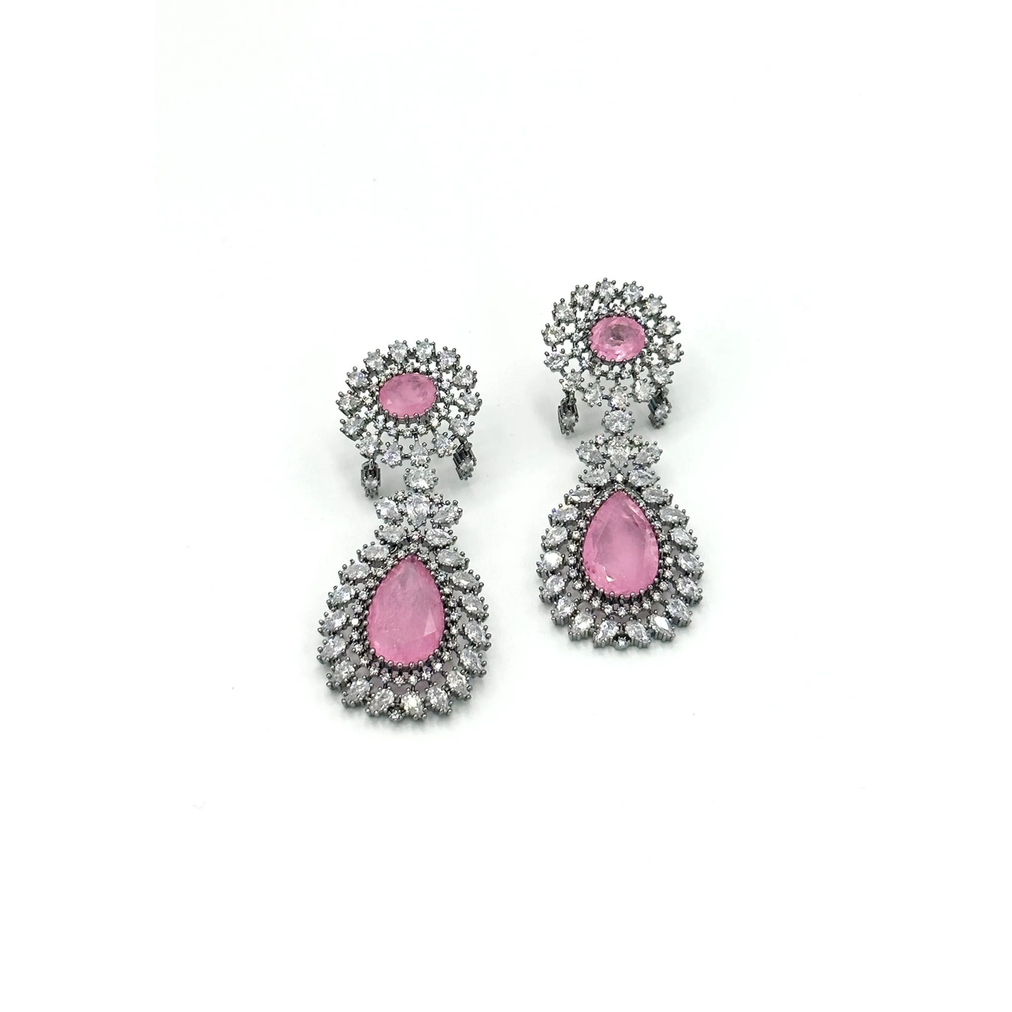 Vanya Antique Diamond Earrings - Single Color