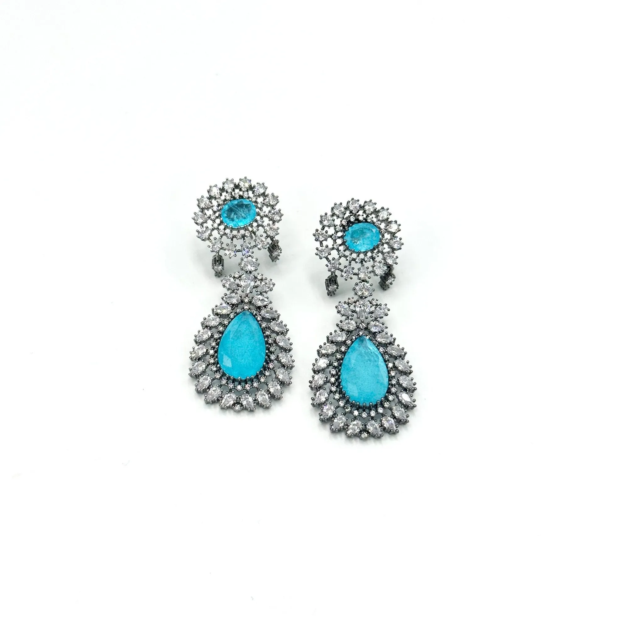 Vanya Antique Diamond Earrings - Single Color
