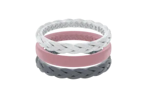 Women's Stackable Groove Ring