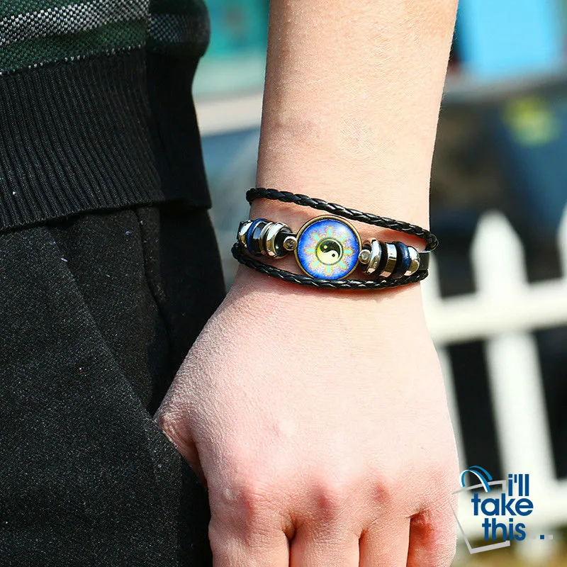 Yin Yang Gossip Multi-layer Leather Bracelets - 5 Design options